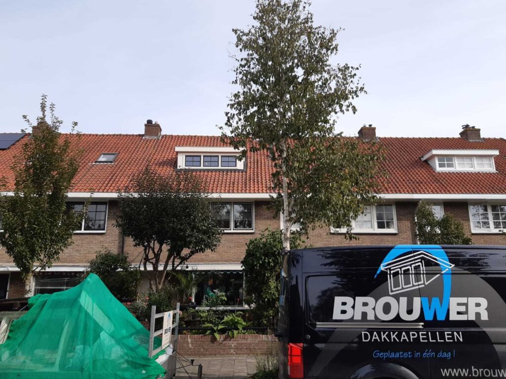 Dakkapel Prins Alexanderstraat Veerallee - Brouwer Dakkapellen